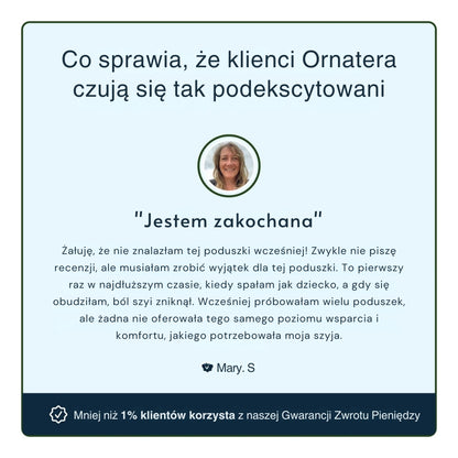 Premiumowa podkładka z pamięcią na szyję i przewód