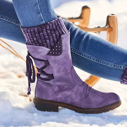 Lindsay- Retro damskie buty śnieżne