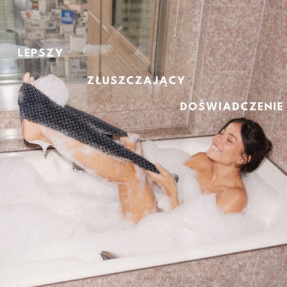 Złuszczający antybakteryjny ręcznik prysznicowy