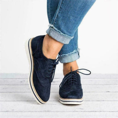 Plantaris Pauline – Sneakers Confort Femme à Lacets | Voûte Plantaire, Style Britannique