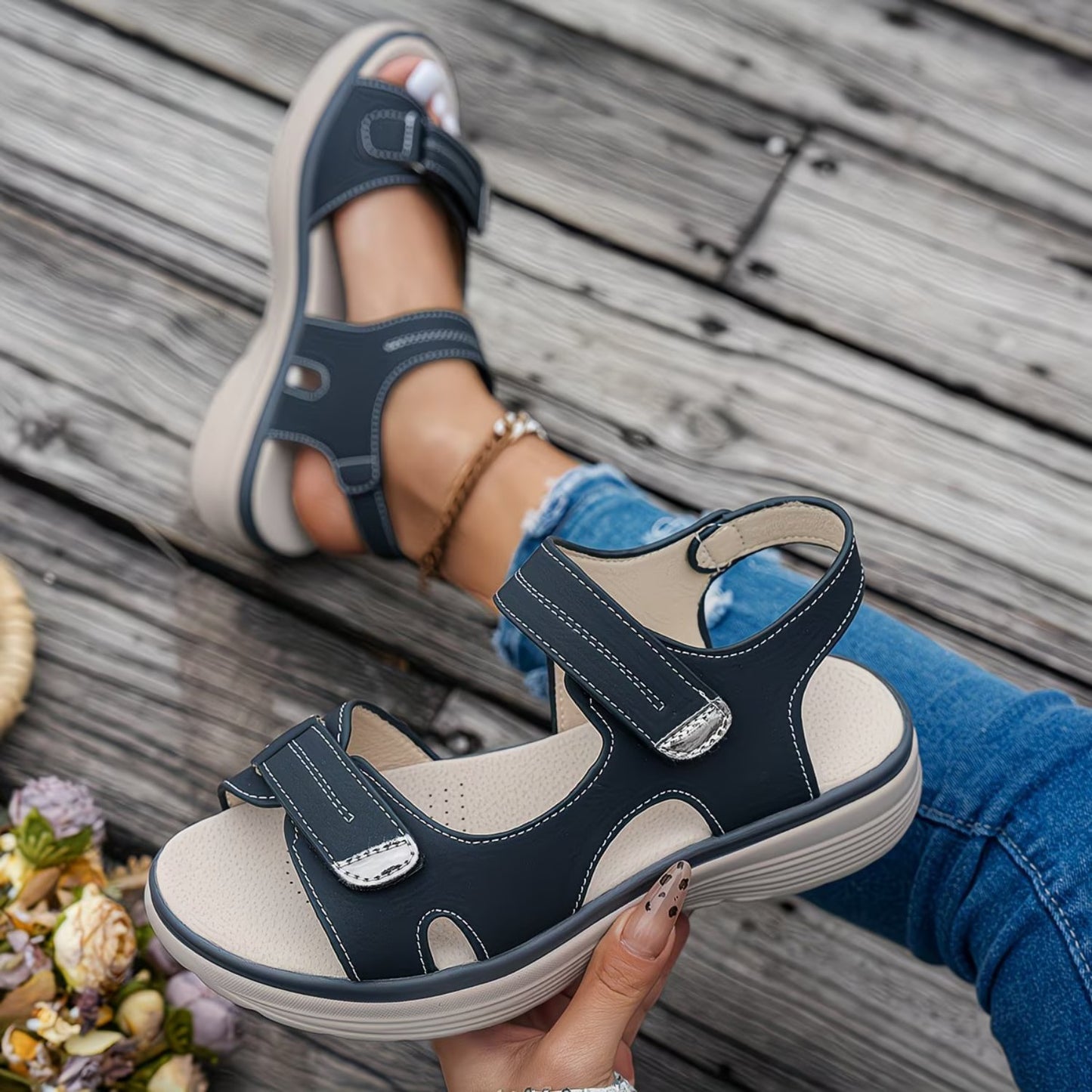 Plantaris Soline – Sandales Orthopédiques Femme Cuir | Soutien Voûte Plantaire, Été