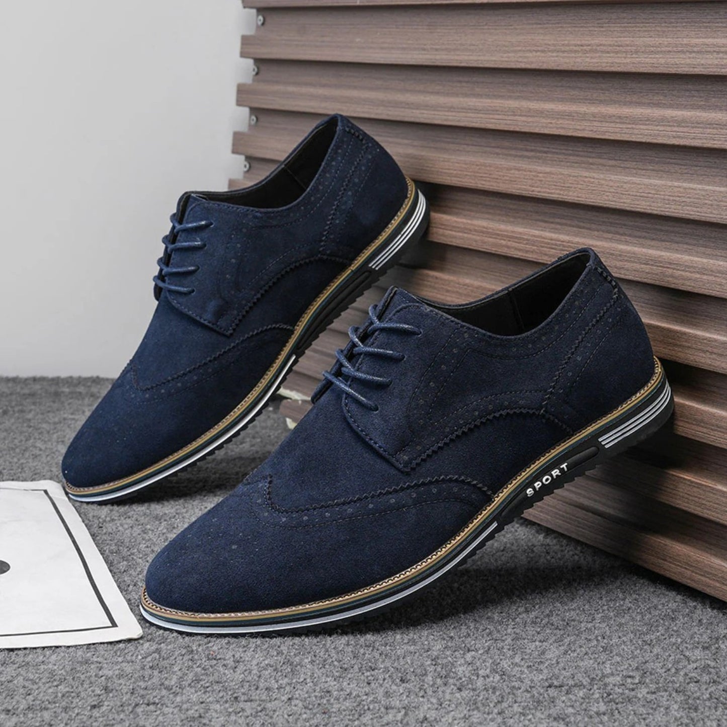 Gerlak Casualowe Buty Derby Sport
