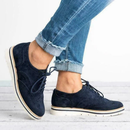 Plantaris Pauline – Sneakers Confort Femme à Lacets | Voûte Plantaire, Style Britannique