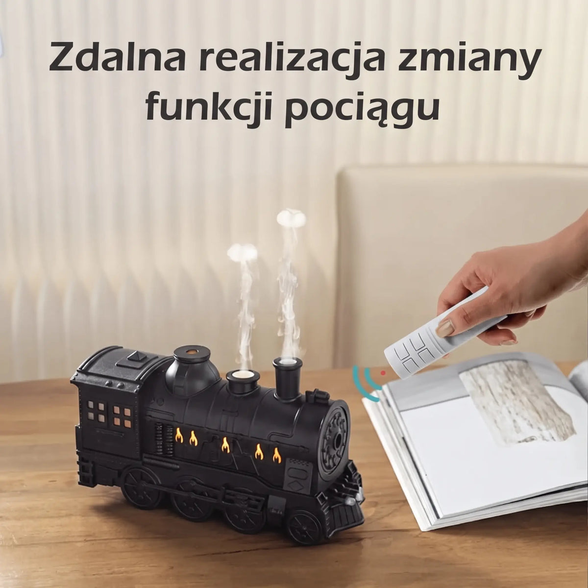 Pociąg nawilżacz dyfuzor