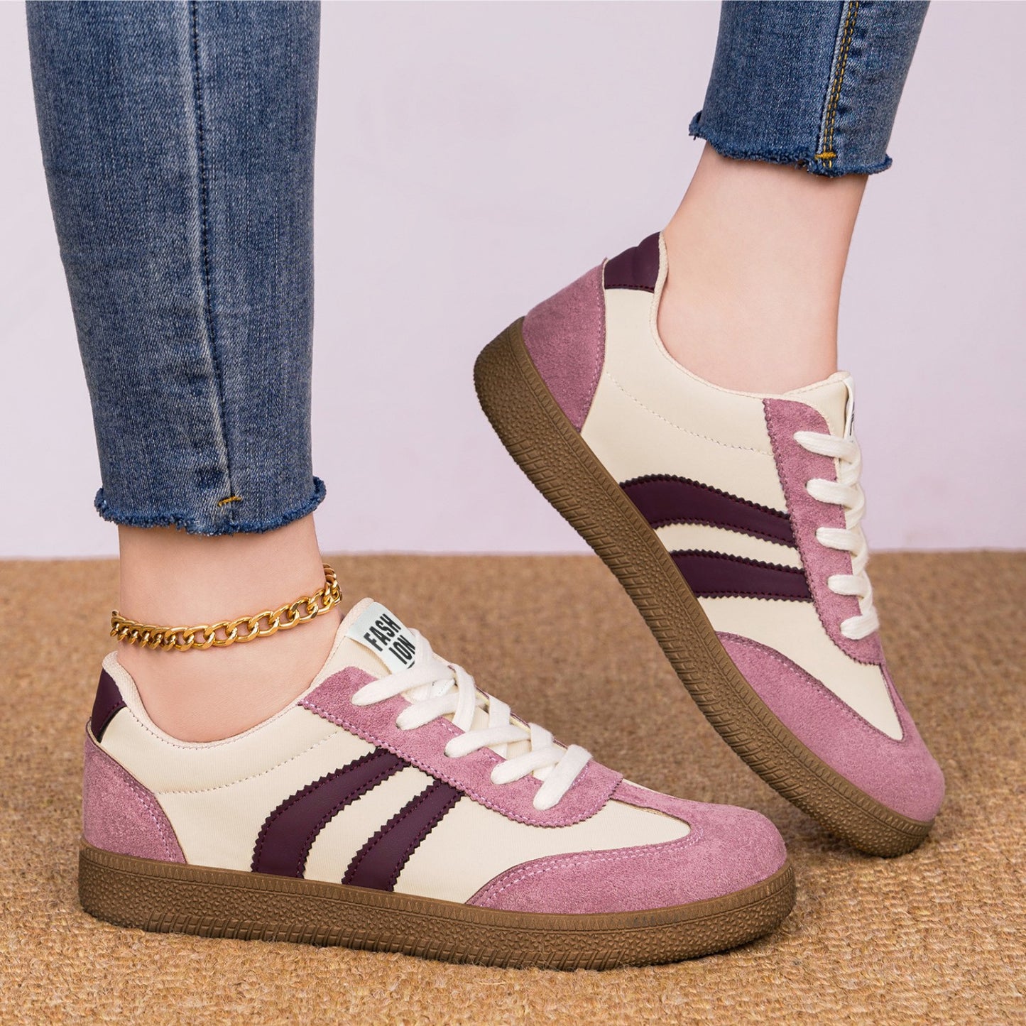 Gerlak Sneakersy Retro Miękka Podeszwa