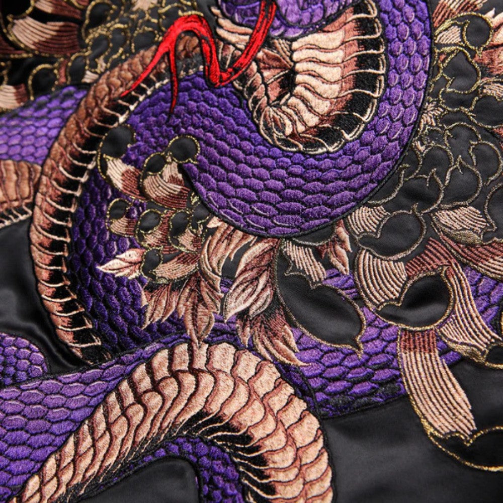 Kurtka Sukajan Violet Viper
