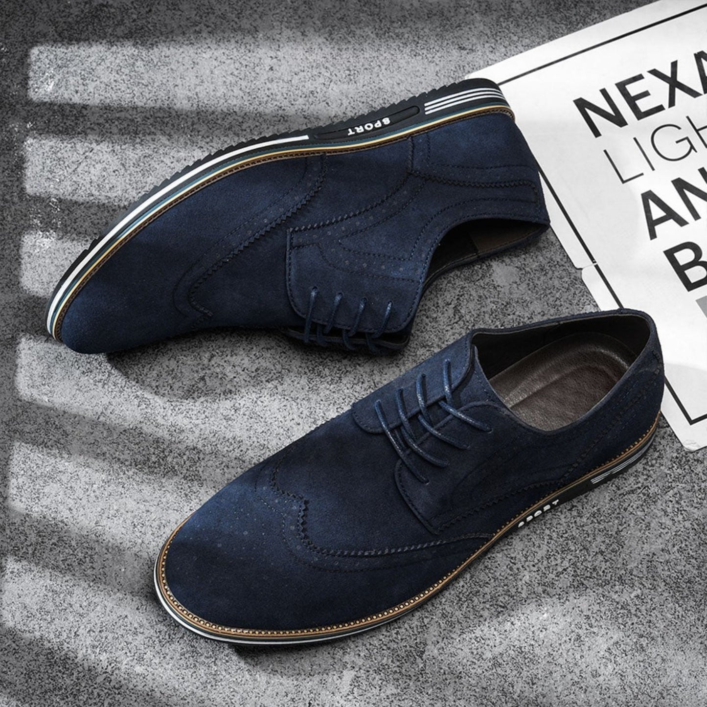 Gerlak Casualowe Buty Derby Sport