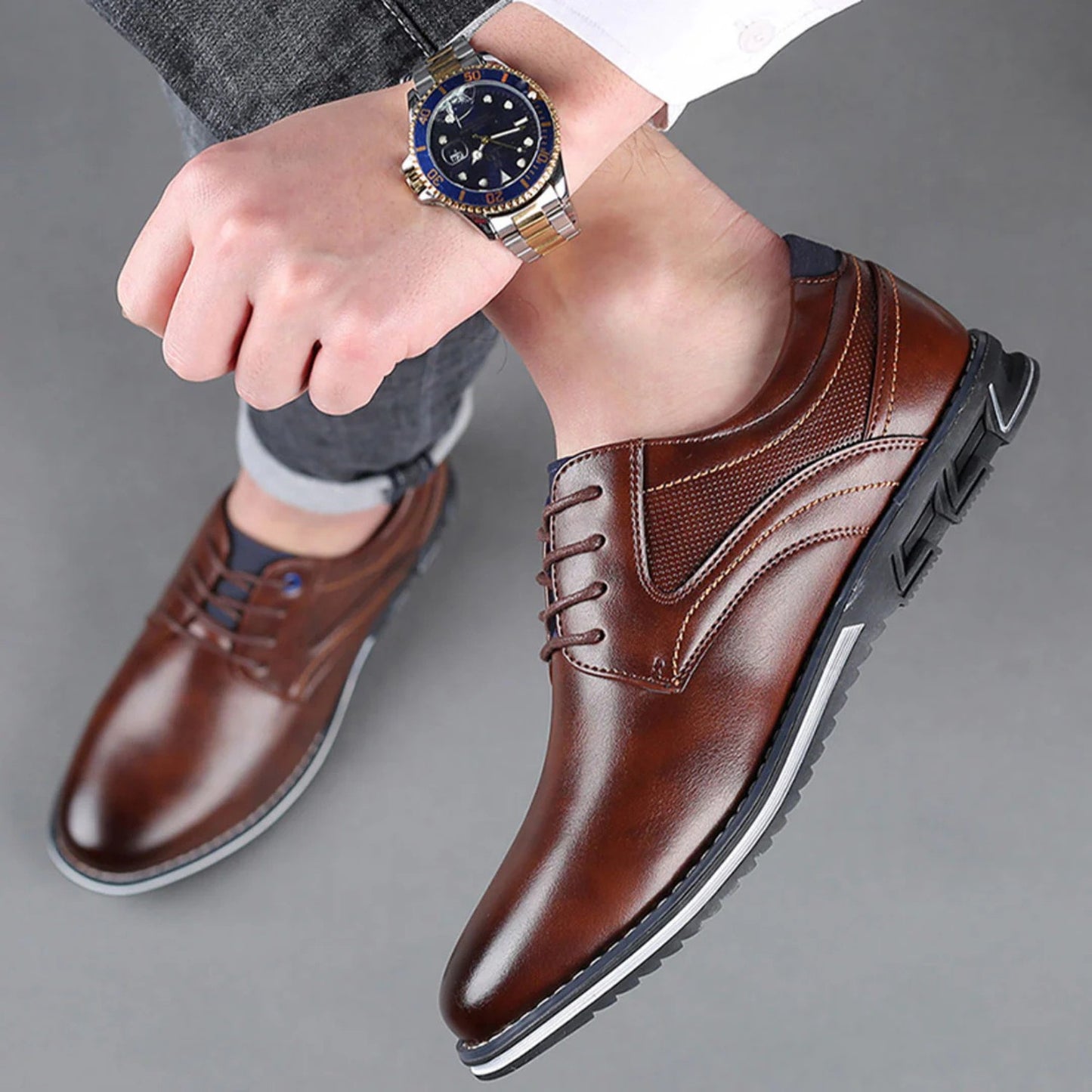 Gerlak Eleganckie Komfortowe Buty Skórzane