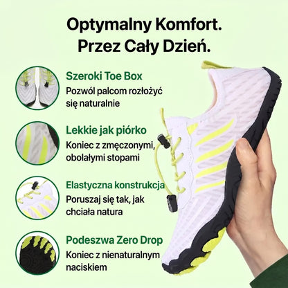 Gerlak Active Buty Barefoot – Oddychające Buty Zero Drop do Naturalnego Ruchu i Codziennej Wygody