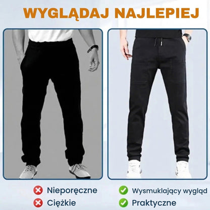 MultiPants – Wysokiej rozciągliwości, wielofunkcyjne, trwałe spodnie typu cargo