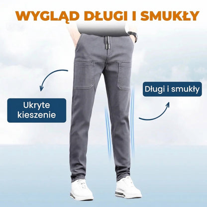 MultiPants – Wysokiej rozciągliwości, wielofunkcyjne, trwałe spodnie typu cargo