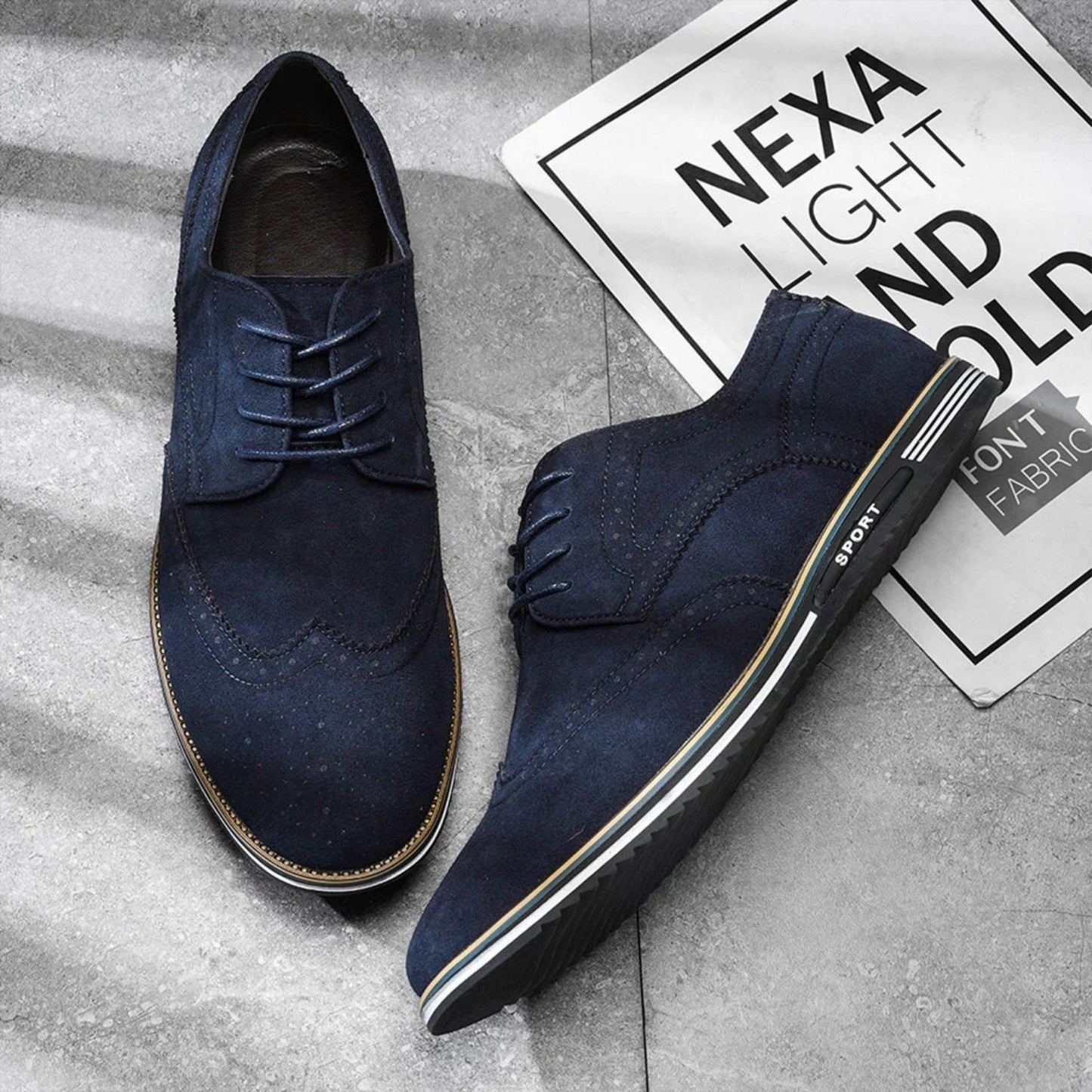 Gerlak Casualowe Buty Derby Sport