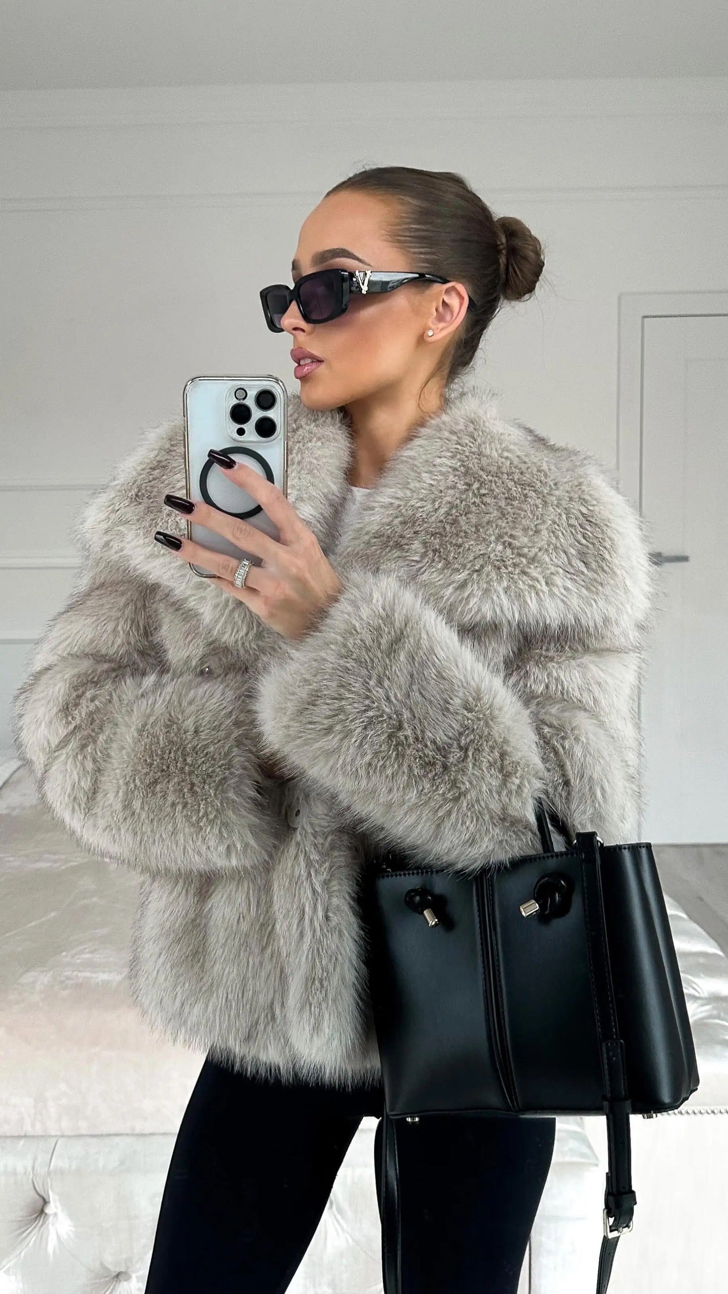 Irenka - Luksusowe Sztuczne Futro dla Elegancji