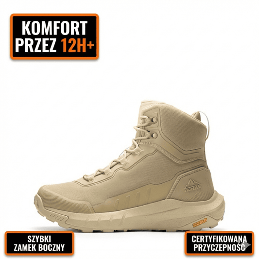 Męskie Wysokie Buty Taktyczne