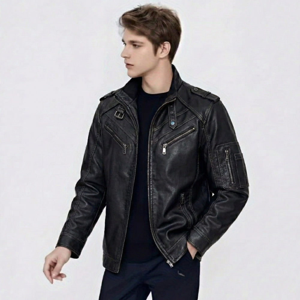 Engine Skórzana Kurtka