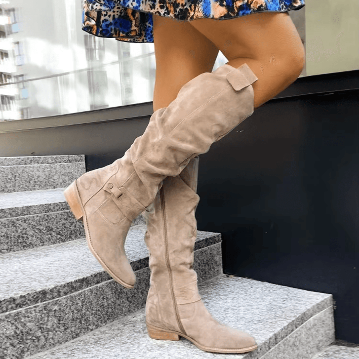 ANNE - DŁUGIE BUTY Z MIĘKKĄ WKŁADKĄ 