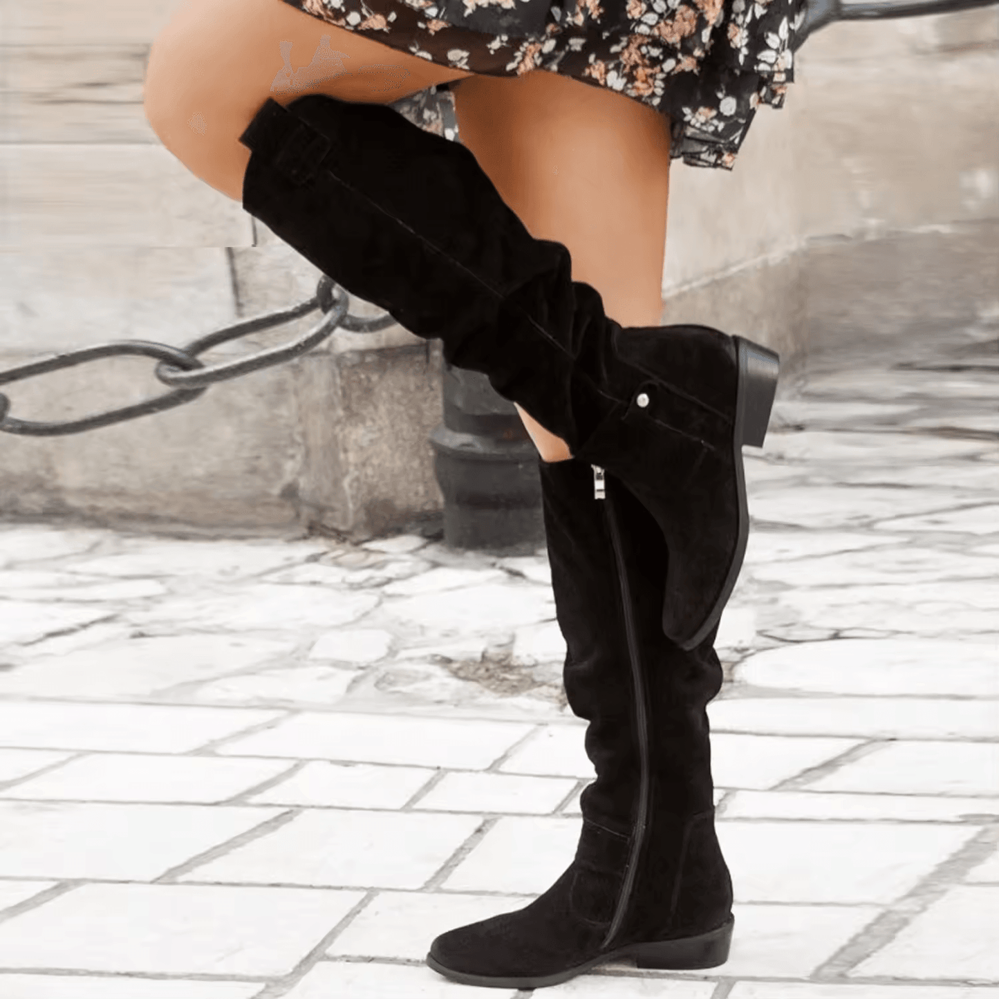 ANNE - DŁUGIE BUTY Z MIĘKKĄ WKŁADKĄ 