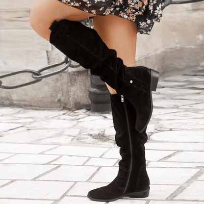 ANNE - DŁUGIE BUTY Z MIĘKKĄ WKŁADKĄ 