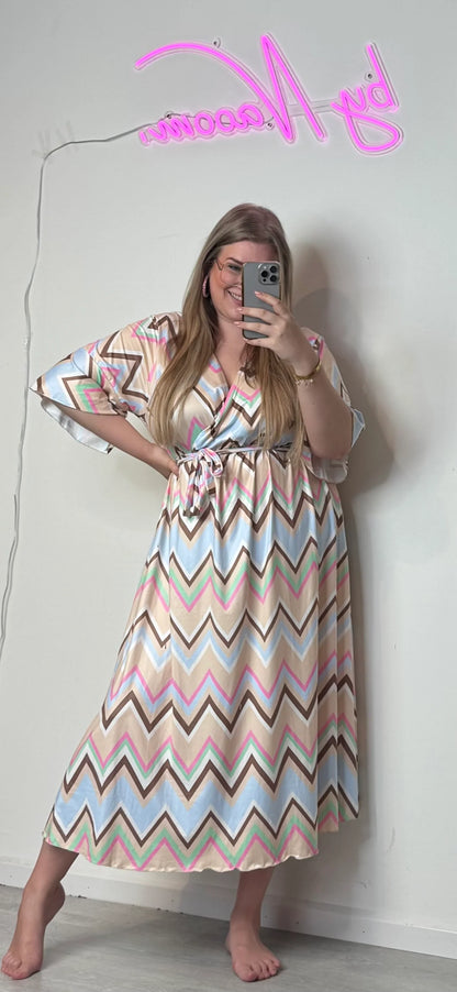 MANDY - SUKIENKA ZIGZAG (3 kolory)