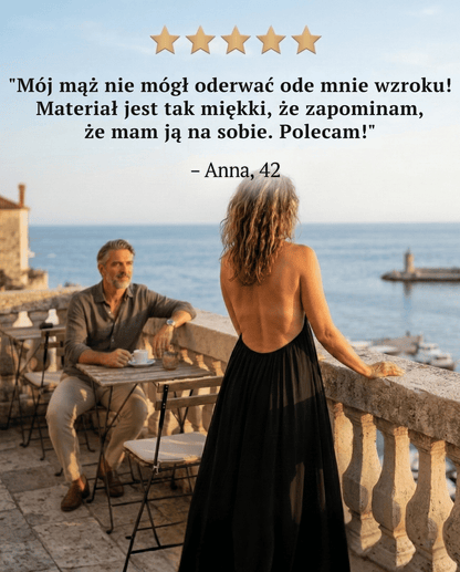 Sukienka z odkrytymi plecami – On nie będzie mógł oderwać wzroku