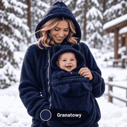 Bluza Teddy dla Mamy i Dziecka - Ciepła, Miękka i Przytulna