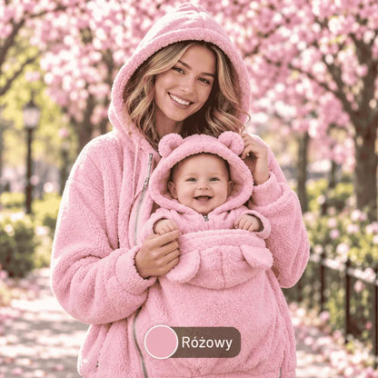 Bluza Teddy dla Mamy i Dziecka - Ciepła, Miękka i Przytulna