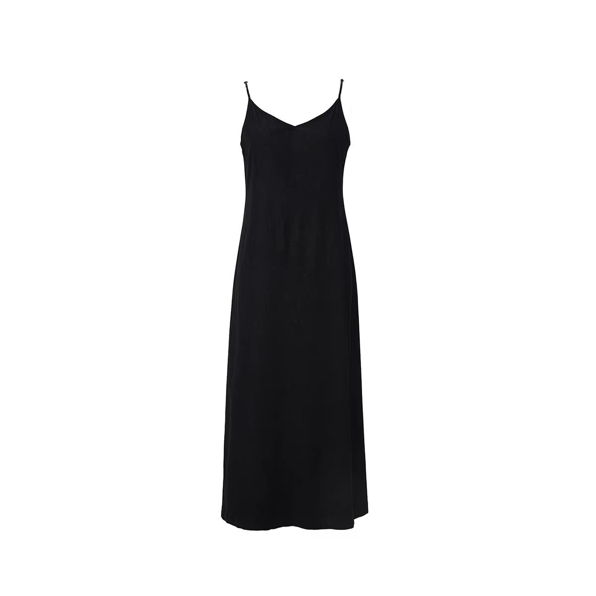 Mia - Lekka bluzka z denimu z kopertowym dekoltem i sukienka typu slip dress