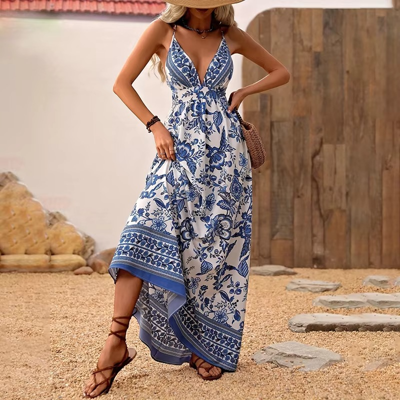 Riviera Muse - sukienka maxi w stylu boho