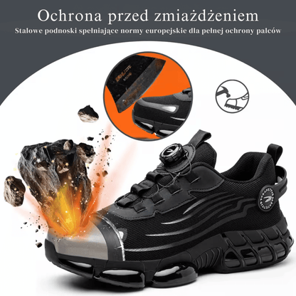 Niezniszczalne Buty Ochronne Gerlak™ – Antypoślizgowe, Oddychające i Lekkie