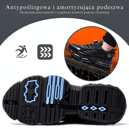Niezniszczalne Buty Ochronne Gerlak™ – Antypoślizgowe, Oddychające i Lekkie