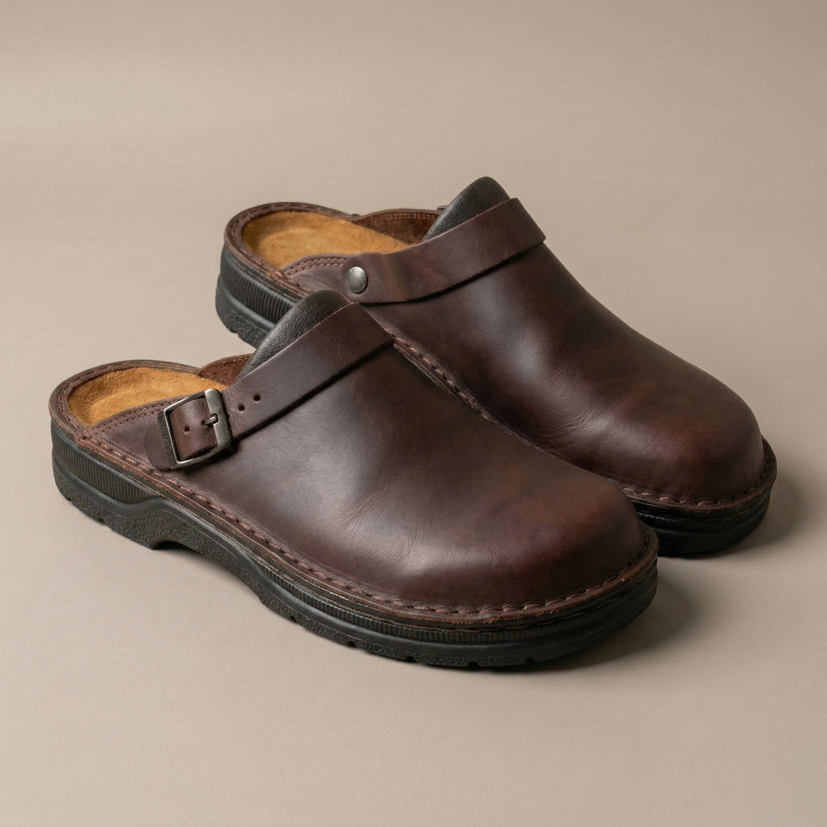 ABBE - SANDAŁY ORTOPEDYCZNE W STYLU CASUAL VINTAGE 
