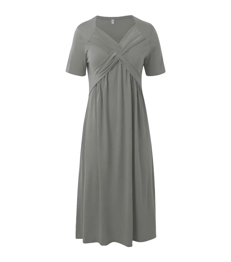 Meline - Kobieca sukienka maxi Flair