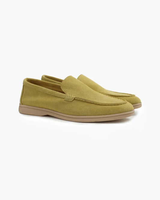 Gerlak Zamszowe Mokasyny Premium - Styl Old Money - Jasnozielone