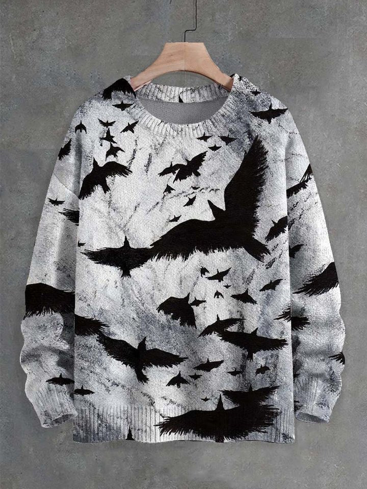 Sweter Raven Flight Knit – Unisex, swobodny, wygodny