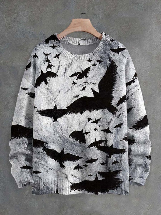 Sweter Raven Flight Knit – Unisex, swobodny, wygodny