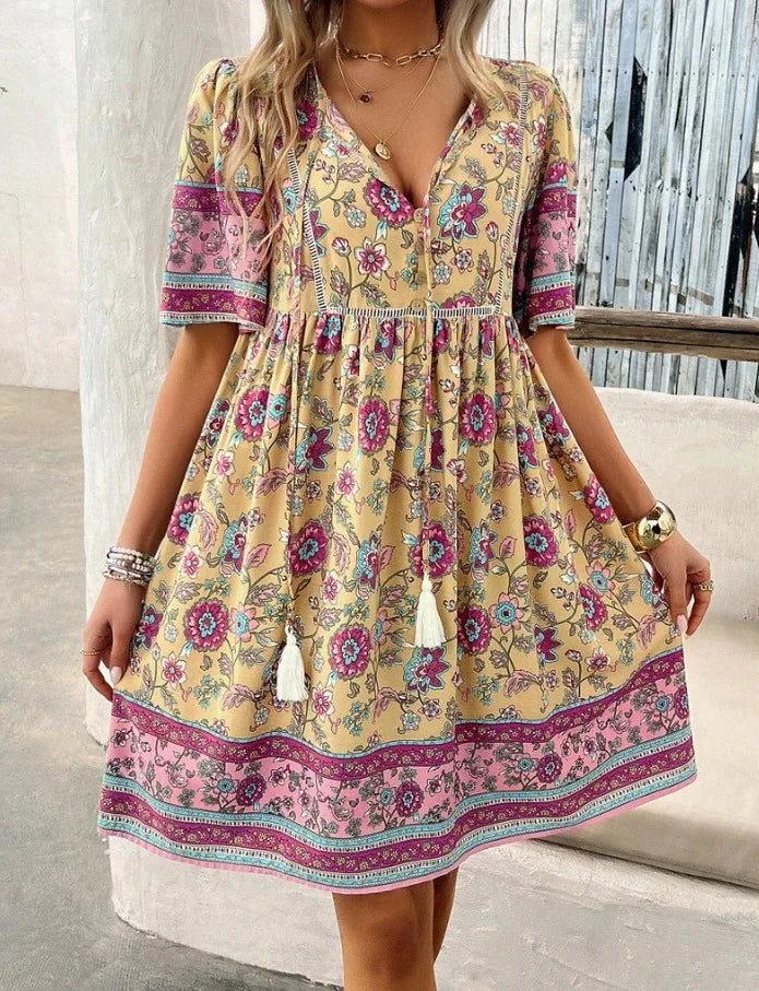 Ambre – pełna wdzięku sukienka w stylu vintage