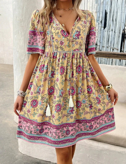 Ambre – pełna wdzięku sukienka w stylu vintage