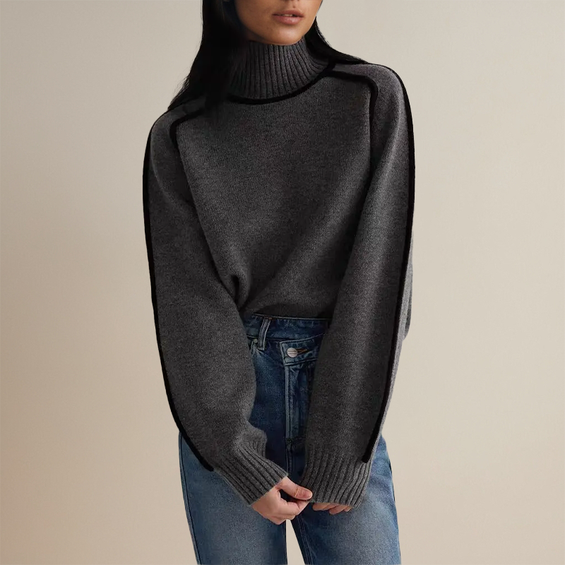 Ragnhild – sweter z wełny kaszmirowej w stylu vintage
