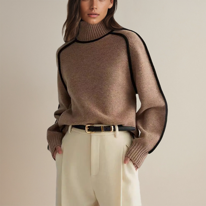 Ragnhild – sweter z wełny kaszmirowej w stylu vintage
