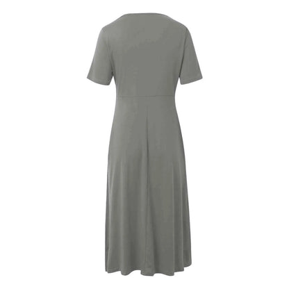 Meline - Kobieca sukienka maxi Flair