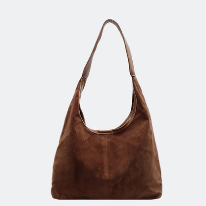 Modna torebka z zamszu