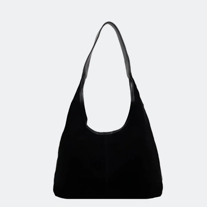 Modna torebka z zamszu