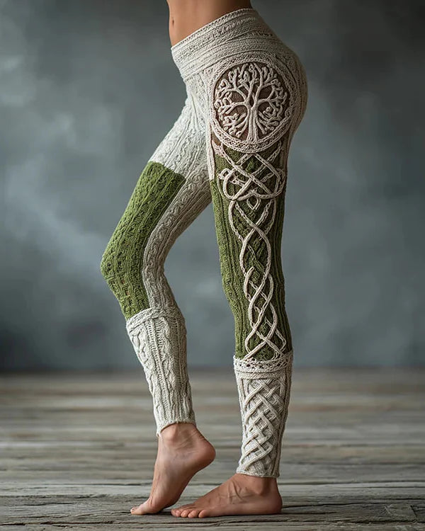 Legginsy Premium Celtyckie Drzewo Życia