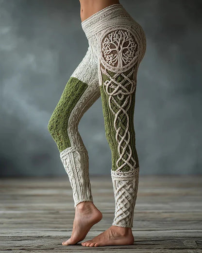 Legginsy Premium Celtyckie Drzewo Życia