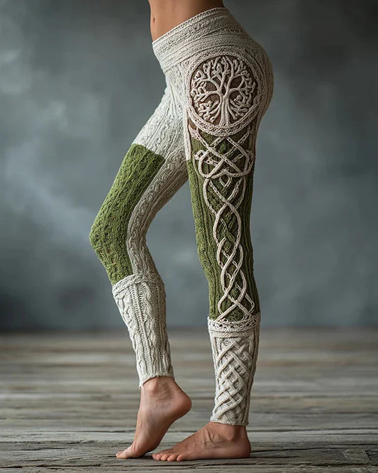 Legginsy Premium Celtyckie Drzewo Życia