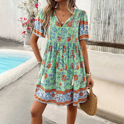 Ambre – pełna wdzięku sukienka w stylu vintage