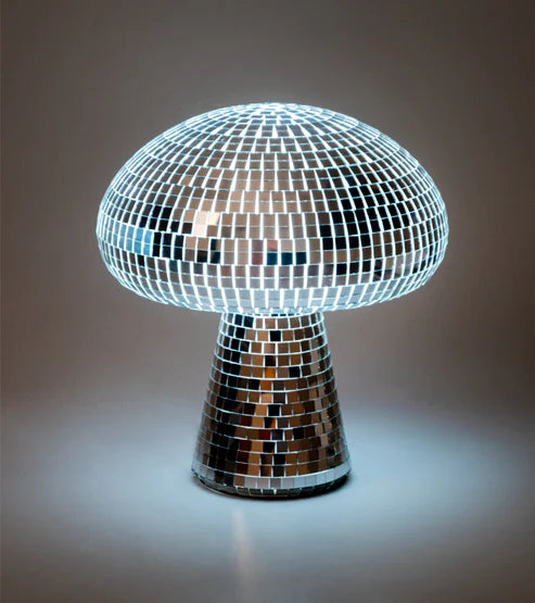 Lampa Grzybek z Lustrzanymi Płytkami